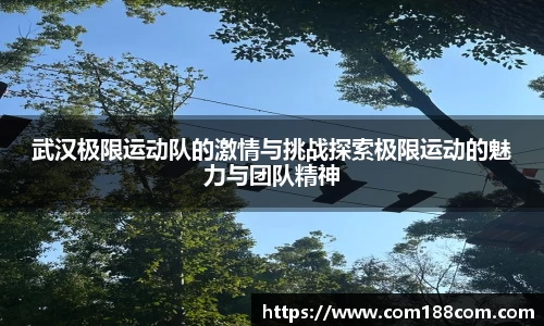 武汉极限运动队的激情与挑战探索极限运动的魅力与团队精神